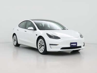 White 2021 Tesla Model 3 Standard Range Plus
