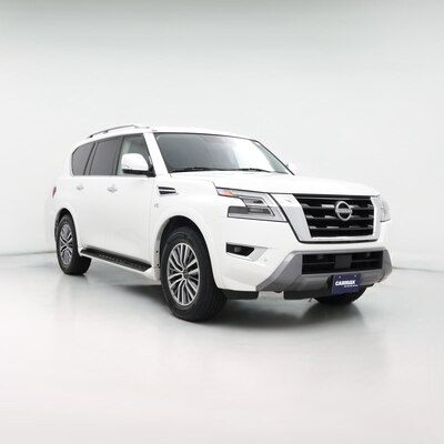 White 2021 Nissan Armada SV