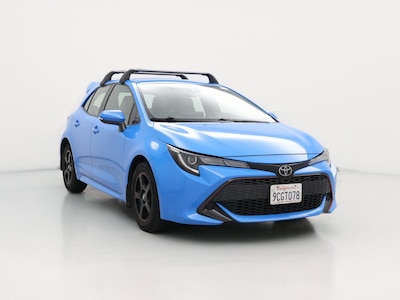 Blue 2019 Toyota Corolla Hatchback SE