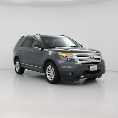Gray 2015 Ford Explorer XLT