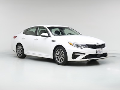White 2020 Kia Optima EX
