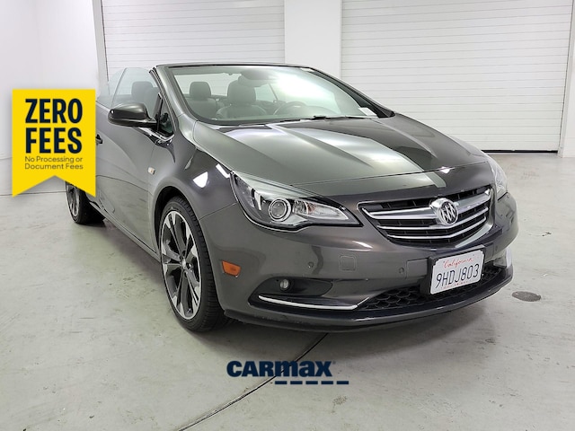 Gray 2016 Buick Cascada Convertible Front-Wheel Drive Automatic