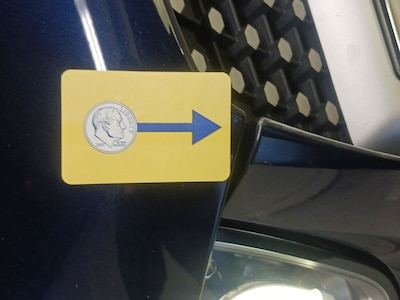 Bumper Front Cosmetic Imperfection