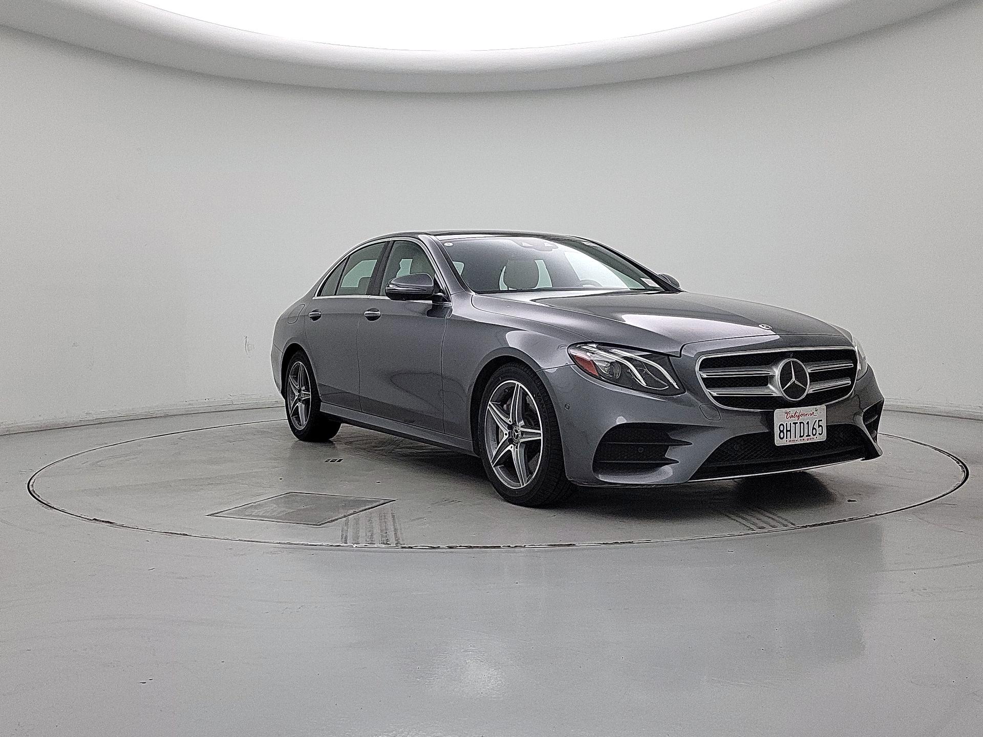 Gray 2019 Mercedes-Benz E-Class Sedan Rear-Wheel Drive Automatic