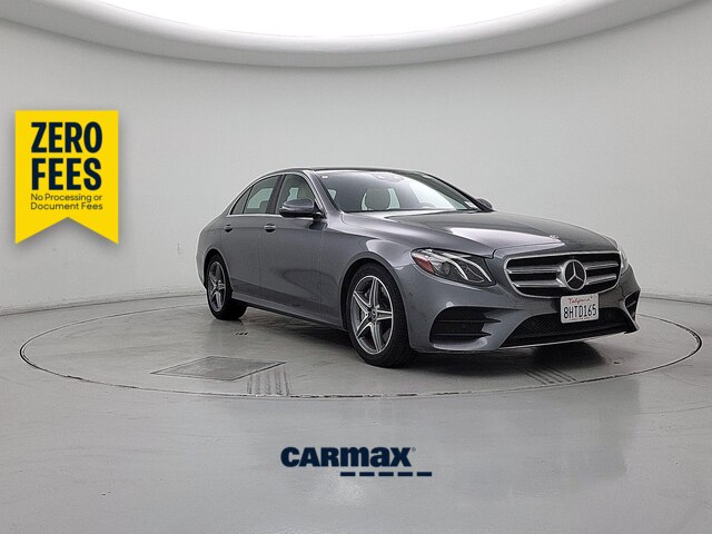 Gray 2019 Mercedes-Benz E-Class Sedan Rear-Wheel Drive Automatic