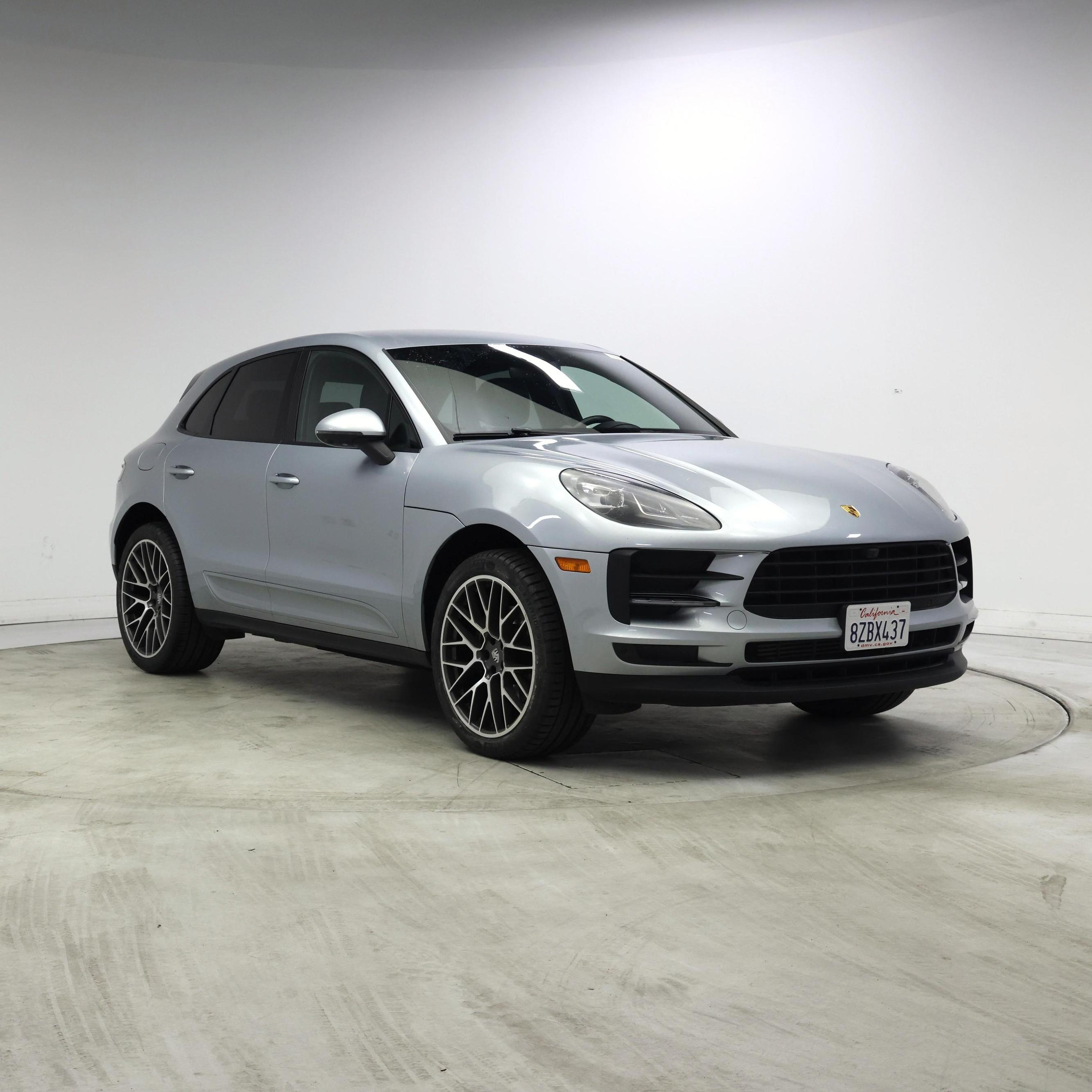 Silver 2020 Porsche Macan AWD SUV / Crossover All-Wheel Drive Automatic