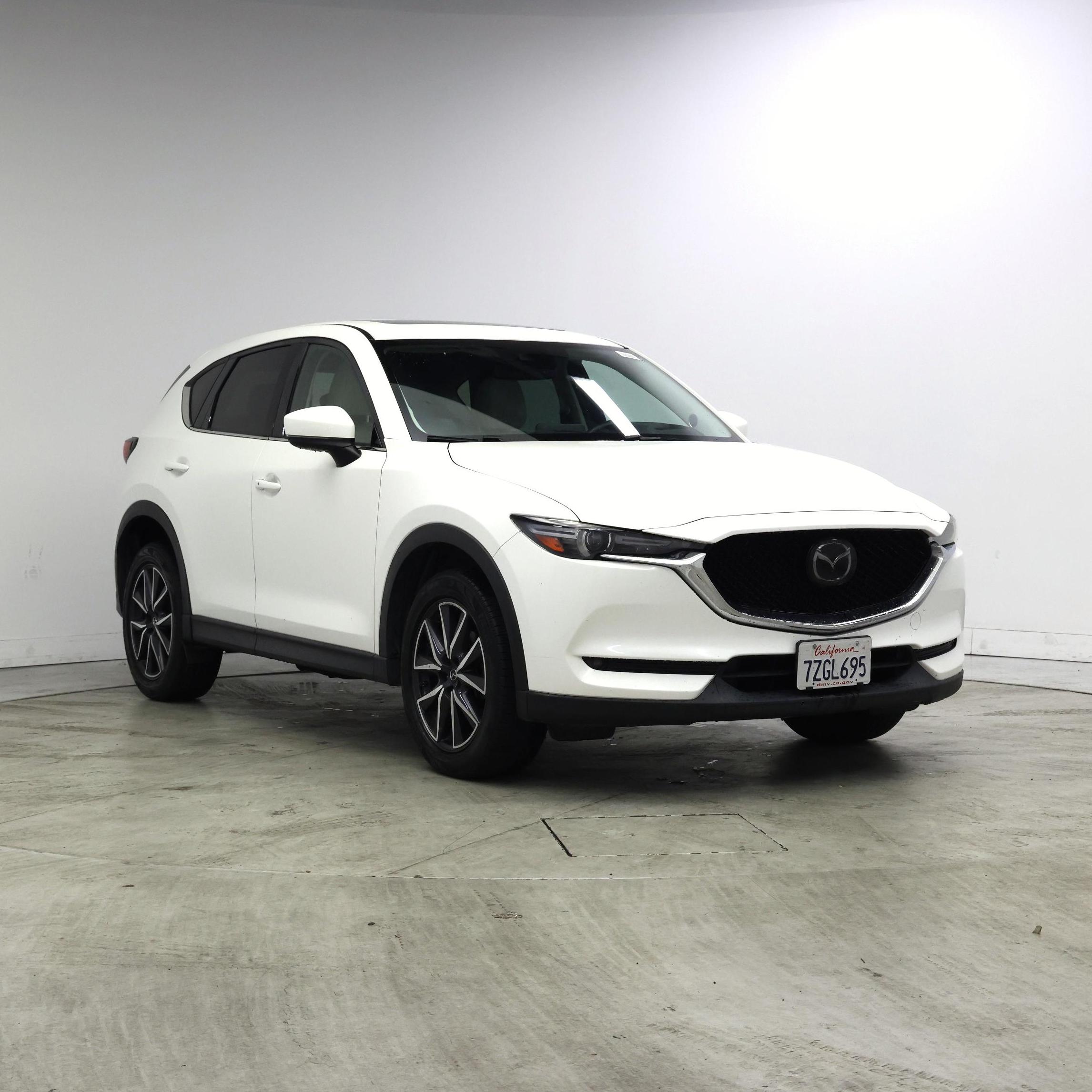 White 2017 Mazda CX-5 SUV / Crossover Front-Wheel Drive Automatic