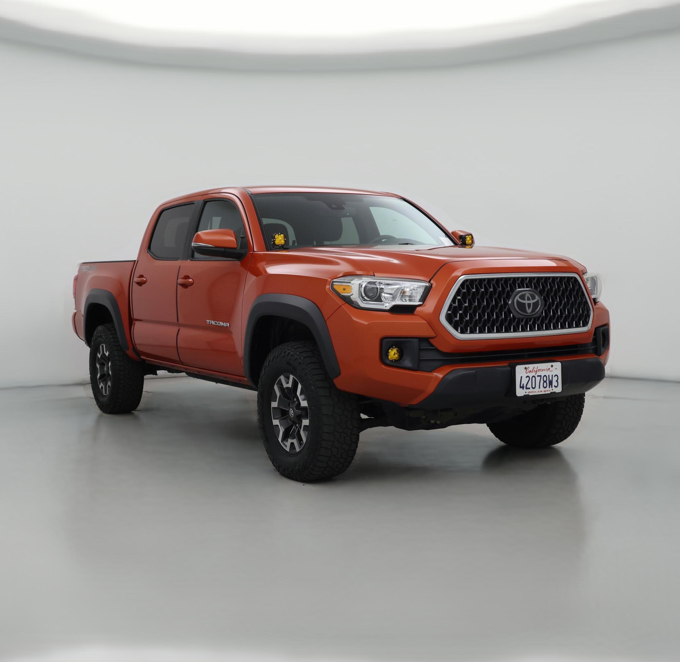 Used Orange Toyota Tacoma near me for sale