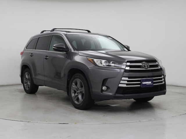 Gray 2018 Toyota Highlander Limited Platinum AWD SUV / Crossover All-Wheel Drive Automatic