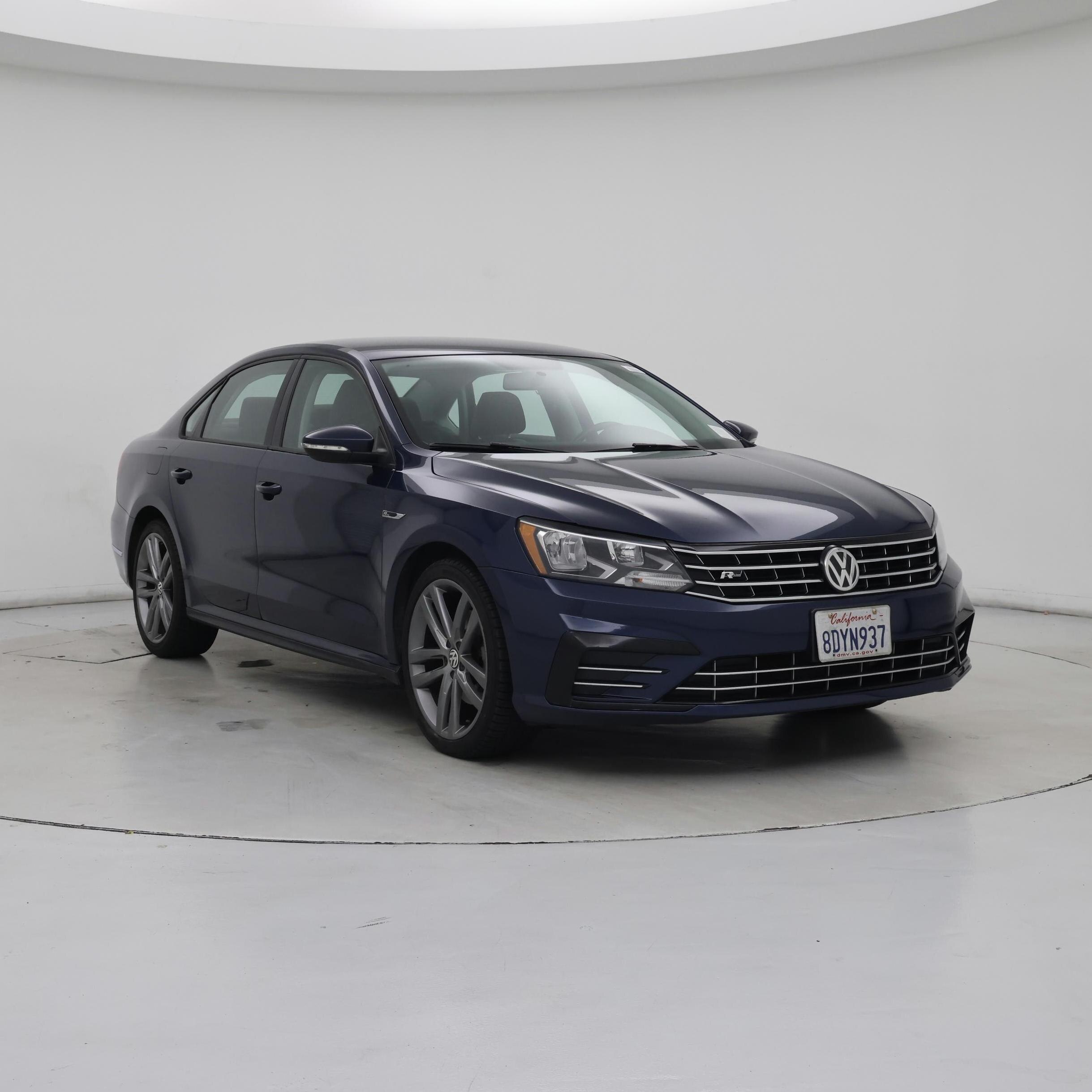Blue 2018 Volkswagen Passat 2.0T R-Line FWD Sedan Front-Wheel Drive Automatic