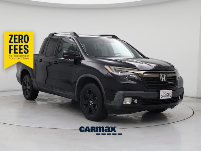 Black 2017 Honda Ridgeline Black Edition AWD Pickup Truck All-Wheel Drive Automatic