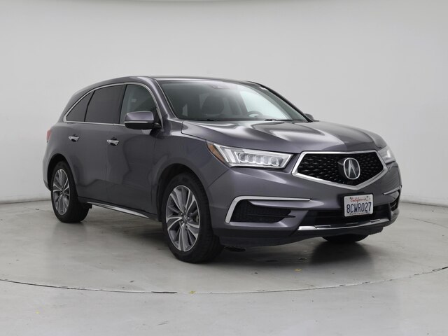 Gray 2018 Acura MDX SH-AWD with Technology Package SUV / Crossover All-Wheel Drive Automatic