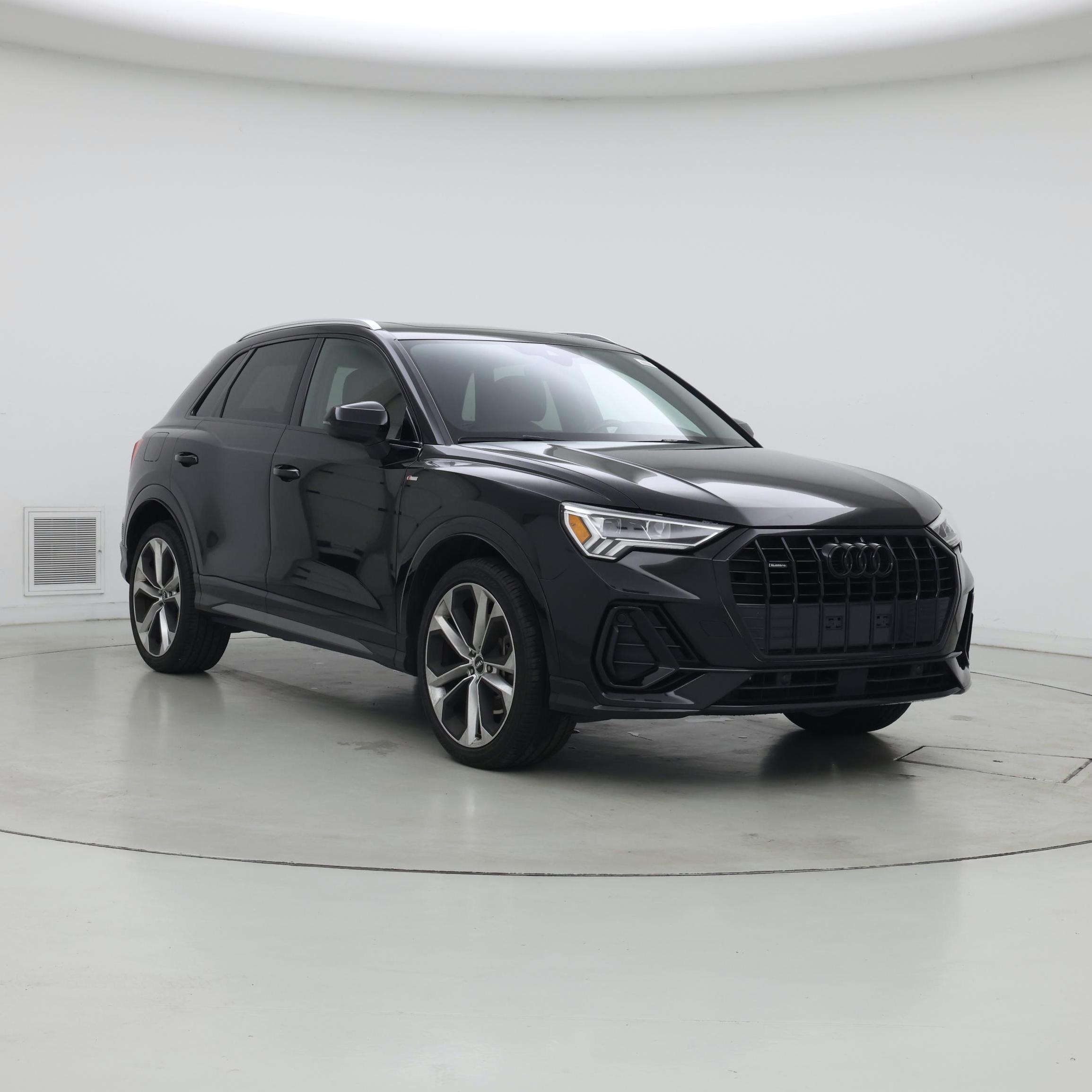 Black 2020 Audi Q3 quattro Premium Plus S Line 45 TFSI SUV / Crossover All-Wheel Drive Automatic