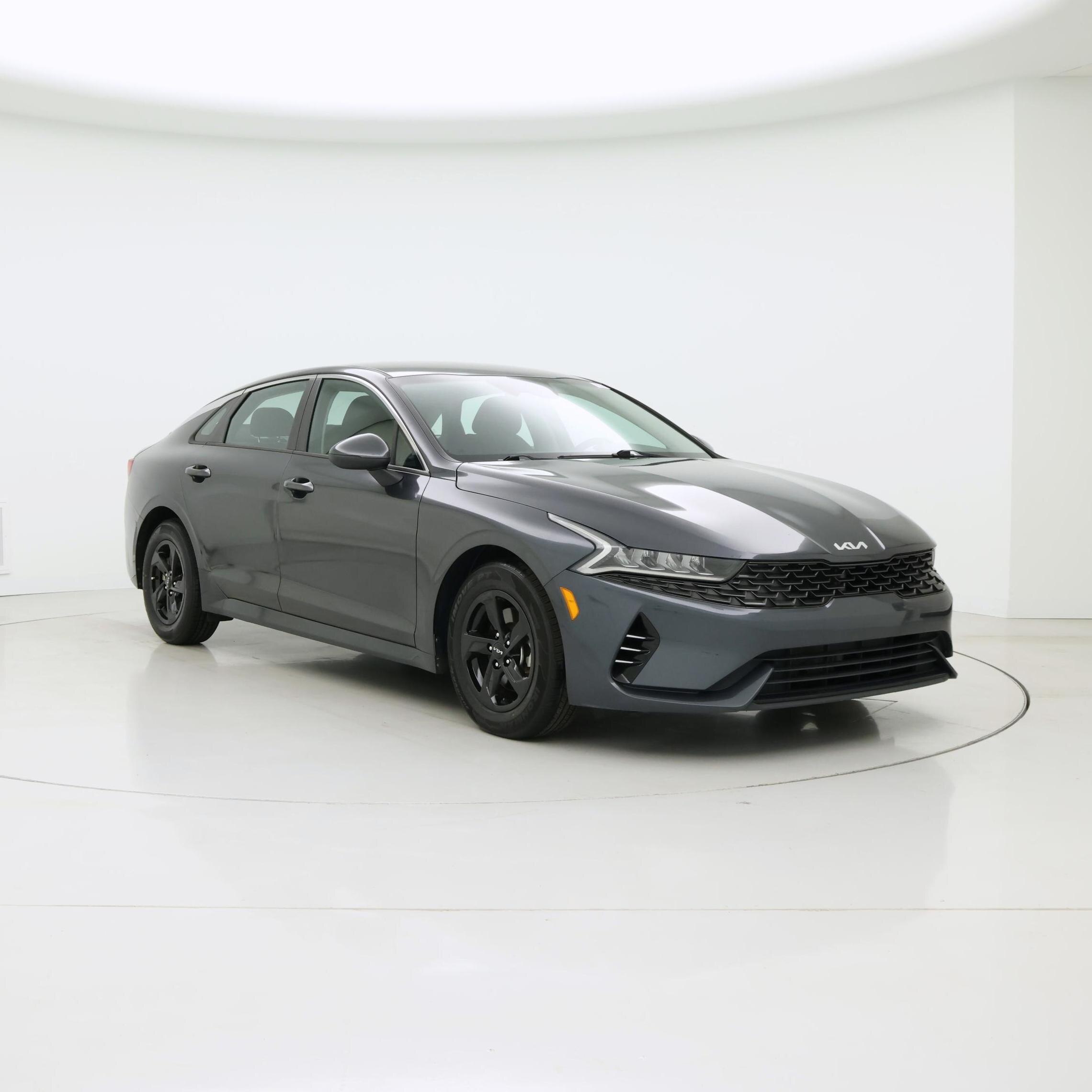 Gray 2022 Kia K5 Sedan Front-Wheel Drive Automatic