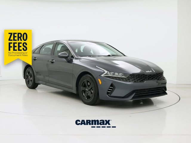 Gray 2022 Kia K5 Sedan Front-Wheel Drive Automatic