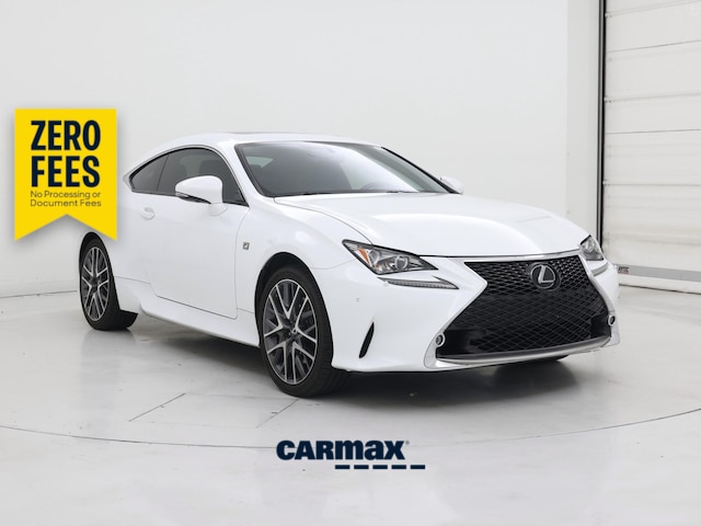 White 2017 Lexus RC Coupe All-Wheel Drive Automatic