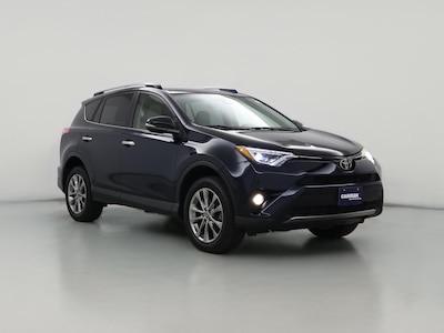 Blue 2017 Toyota RAV4 Limited