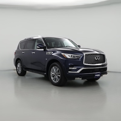 Blue 2018 Infiniti QX80