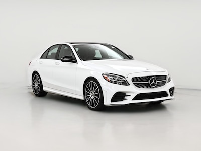 White 2021 Mercedes-Benz C300