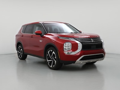 Red 2023 Mitsubishi Outlander Plug in Hybrid SE
