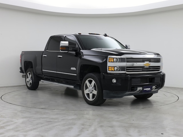 Black 2016 Chevrolet Silverado 2500HD High Country Crew Cab 4WD Pickup Truck Four-Wheel Drive Automatic