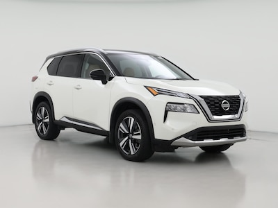 White 2021 Nissan Rogue Platinum