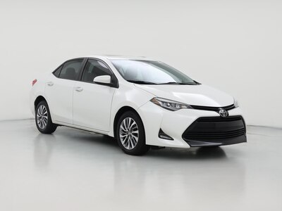 White 2018 Toyota Corolla XLE