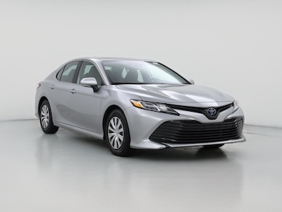 Silver 2019 Toyota Camry Hybrid LE