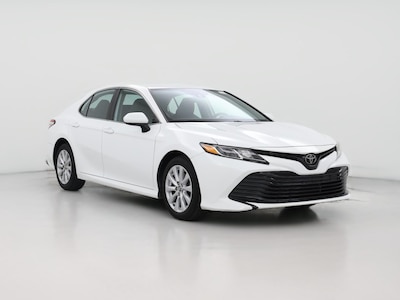 White 2020 Toyota Camry LE