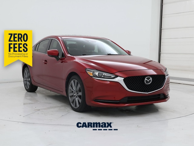 Red 2021 Mazda MAZDA6 Grand Touring FWD Sedan Front-Wheel Drive Automatic