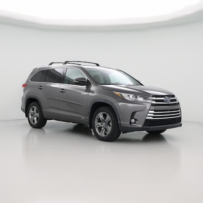 Gray 2017 Toyota Highlander Hybrid Limited