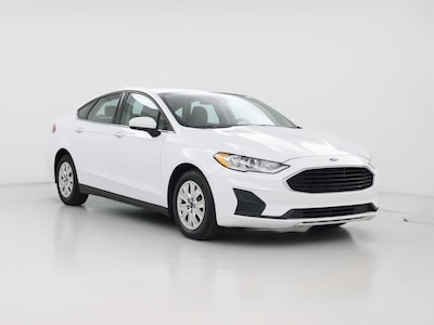 White 2020 Ford Fusion S