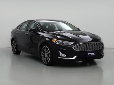 Black 2019 Ford Fusion Titanium