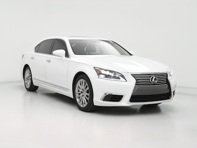 White 2015 Lexus LS 460 L