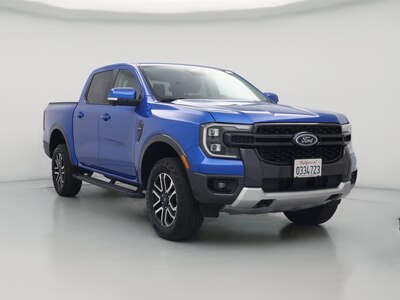 Blue 2024 Ford Ranger Lariat