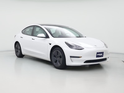 White 2021 Tesla Model 3 Standard Range Plus