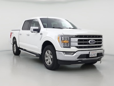 White 2022 Ford F150 Lariat