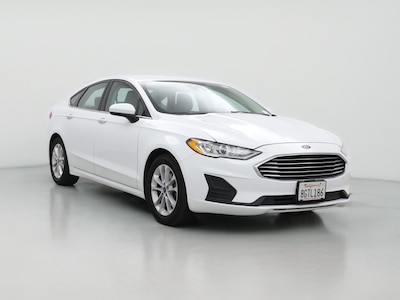 White 2019 Ford Fusion SE
