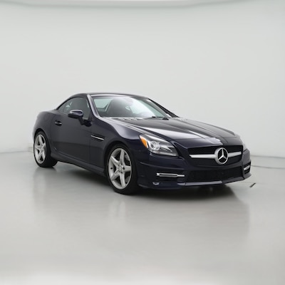 Blue 2015 Mercedes-Benz SLK250