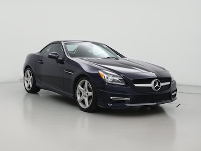 Blue 2015 Mercedes-Benz SLK250