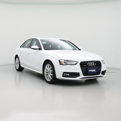 White 2015 Audi A4 Premium
