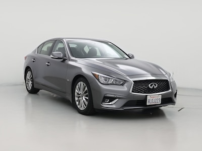 Gray 2019 Infiniti Q50 Luxe