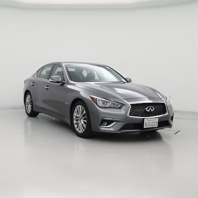 Gray 2019 Infiniti Q50 Luxe