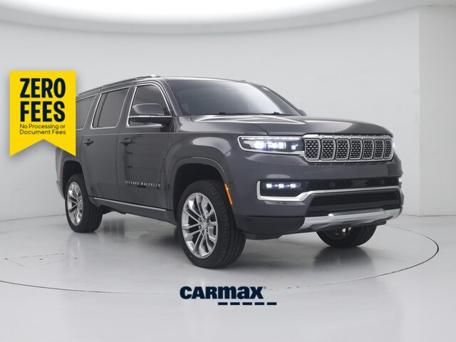 Gray 2022 Jeep Grand Wagoneer SUV / Crossover Four-Wheel Drive Automatic