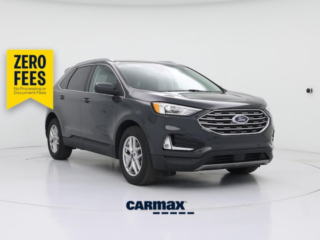 Gray 2021 Ford Edge SEL FWD SUV / Crossover Front-Wheel Drive Automatic