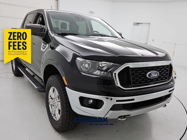 Black 2021 Ford Ranger Pickup Truck Four-Wheel Drive Automatic