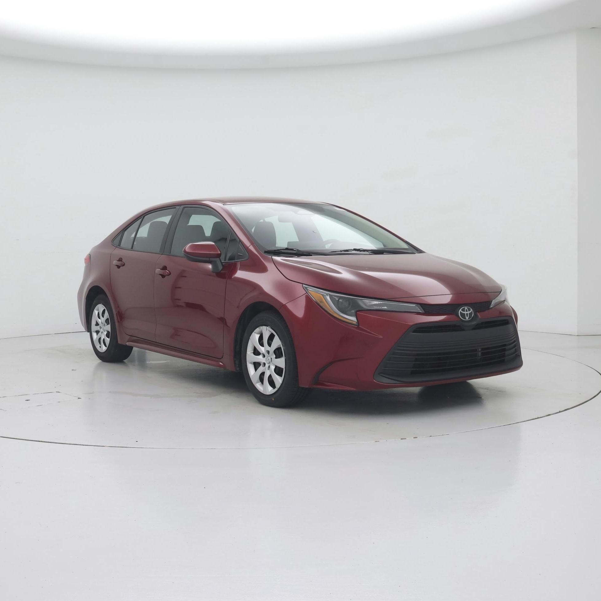 Red 2024 Toyota Corolla Sedan Front-Wheel Drive Automatic