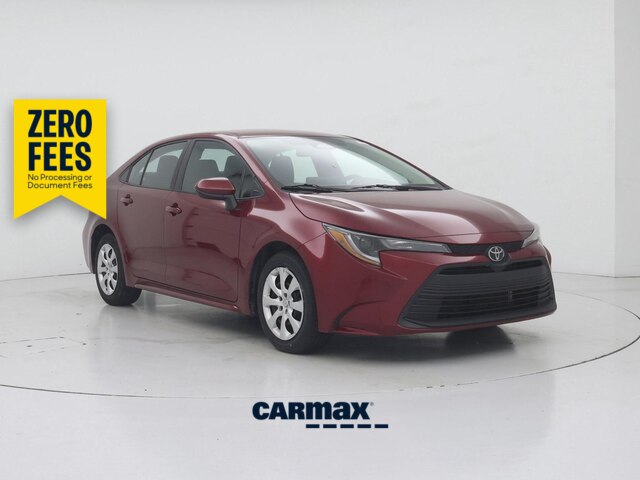 Red 2024 Toyota Corolla Sedan Front-Wheel Drive Automatic