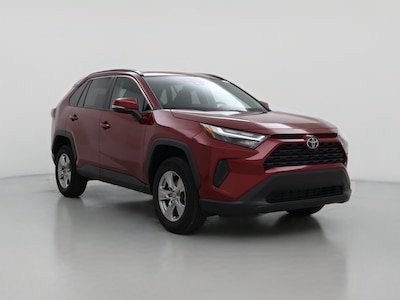 Red 2022 Toyota RAV4 XLE
