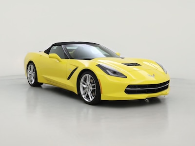Yellow 2018 Chevrolet Corvette Stingray